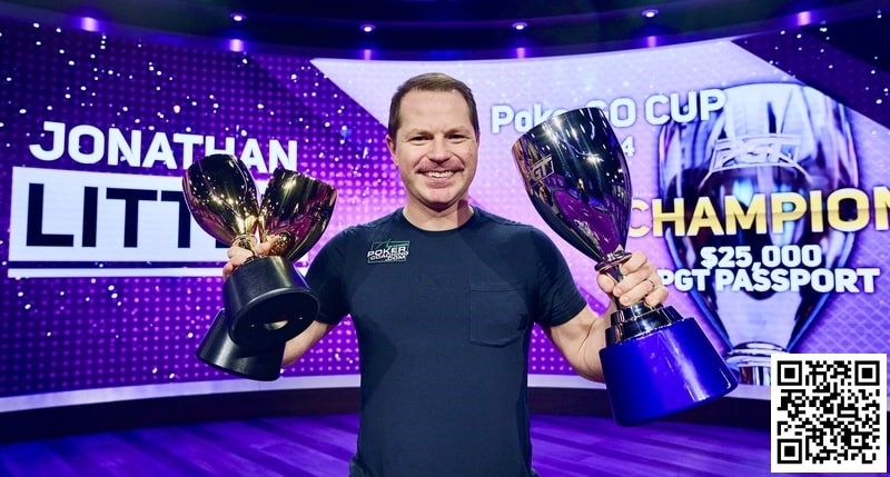 【小鱼Poker】Jonathan Little在PokerGO Cup再夺一冠，获封年度PokerGO Cup Champion