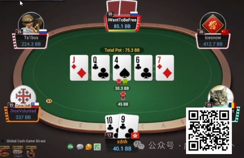 【小鱼Poker】牌局分析：确认过眼神，遇上可以bluff的人