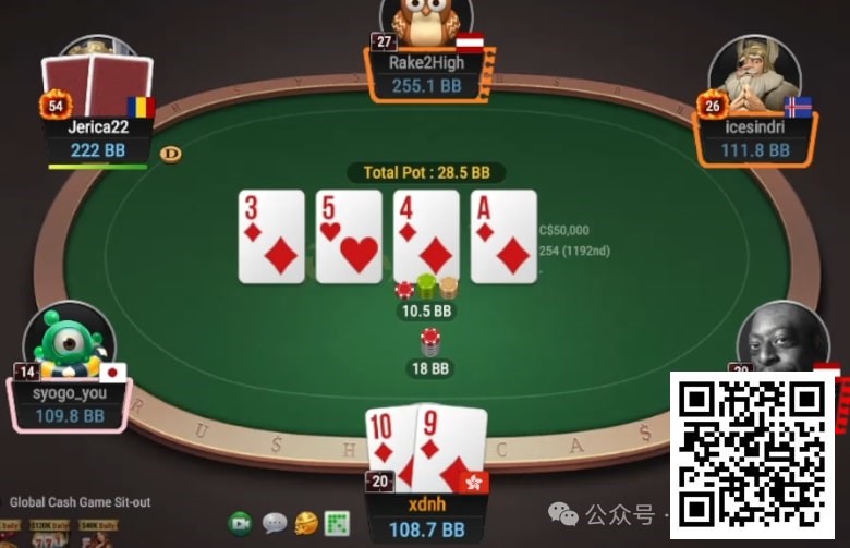 【小鱼Poker】牌局分析：连续超池拿鱼的价值