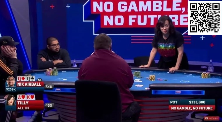 【小鱼Poker】牌局分析：气球哥vs女明星，跟注ALL IN有点狠&#8230;&#8230;