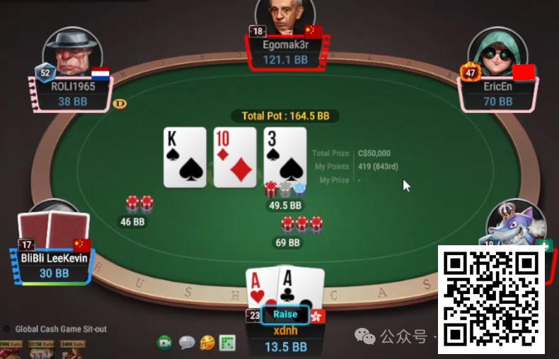 【小鱼Poker】牌局分析：call 4bet需慎重