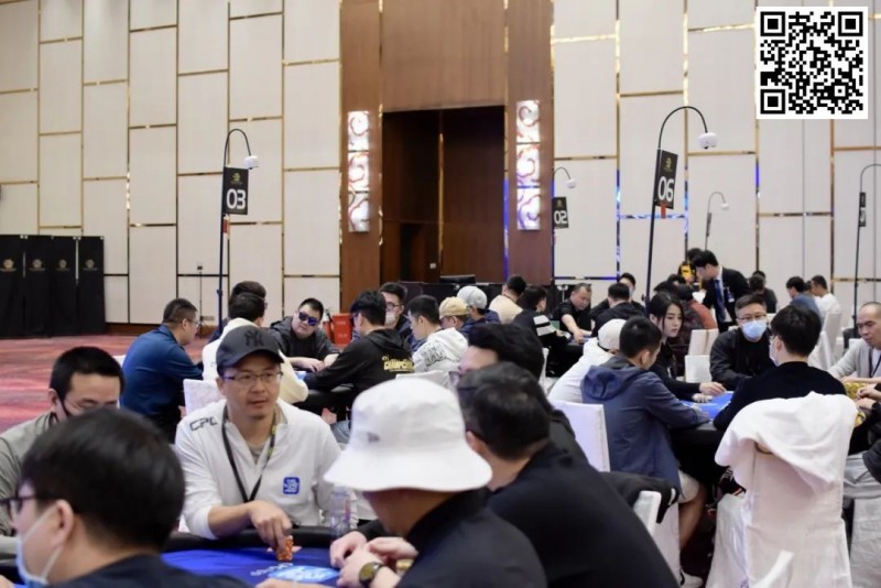 【小鱼Poker】2024CPG海棠湾巡游赛｜主赛事28人晋级第四轮 李育林356万记分牌领跑