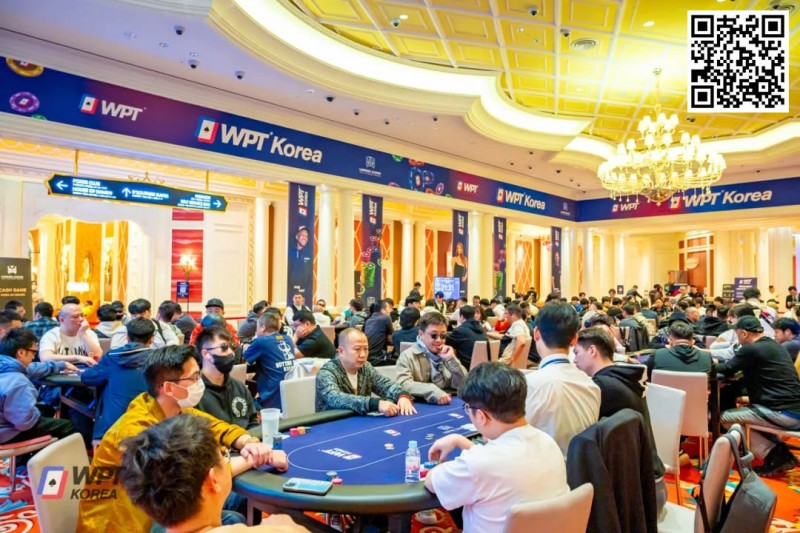 【小鱼Poker】WPT济州岛站｜主赛首战开启！A组吸引319人次参赛余84人晋级！国人选手林岩豪揽83.6万记分笑傲全场！