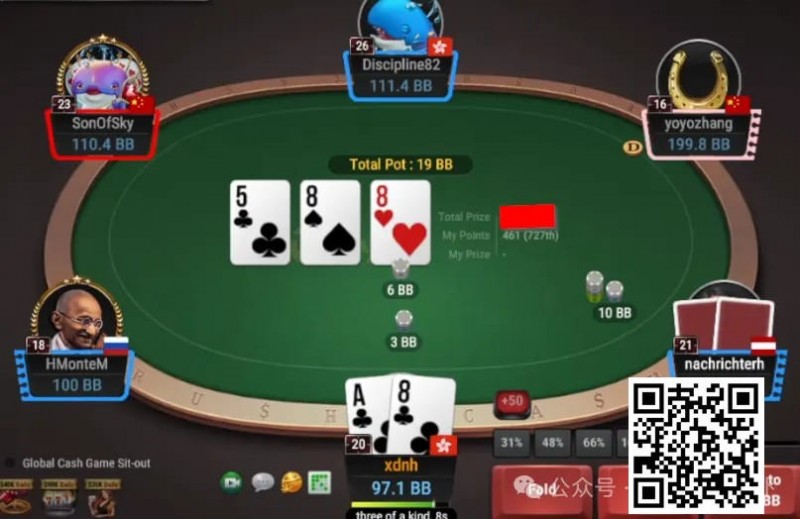 【小鱼Poker】牌局分析：超对的错误玩法