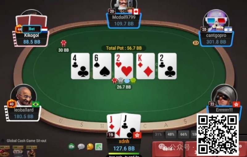 【小鱼Poker】牌局分析：当超对已成往事