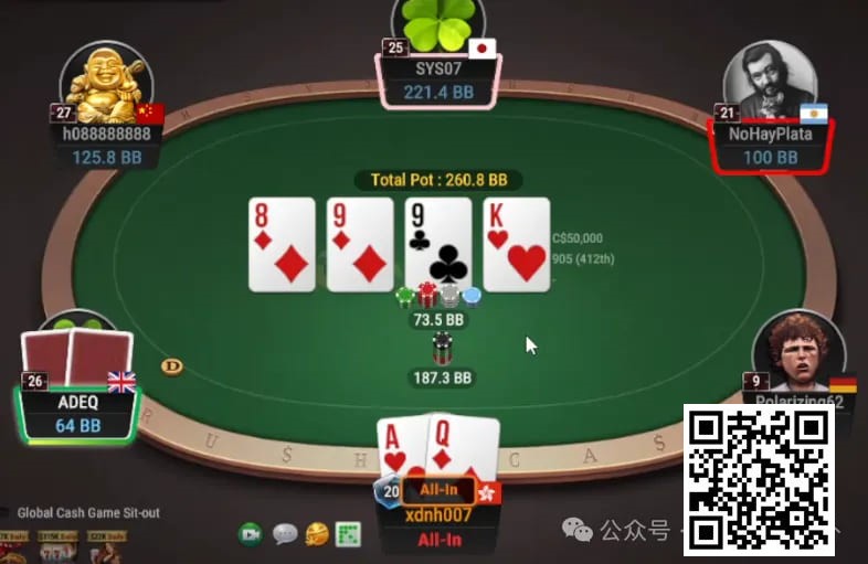 【小鱼Poker】牌局分析：4bet底池的自爆