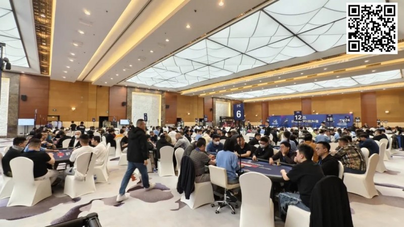 【小鱼Poker】2024IPG合肥站 |渐入佳境，开幕赛B组295人参赛45人晋级，张荣35万记分领跑