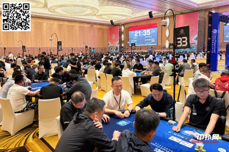 【小鱼Poker】CPG珠海 | 首轮战罢！主赛1687人次参赛526人晋级，邓远30万记分牌领跑C组