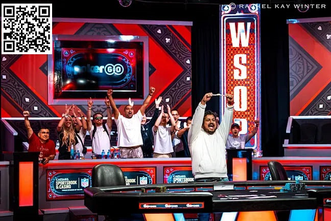 【小鱼Poker】2024 WSOP | Santhosh Suvarna夺得25万美元超级豪客赛冠军