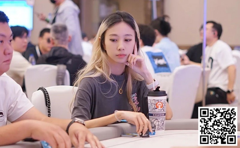 【小鱼Poker】HSPC城市推广赛无锡站丨主赛B组224人参赛45人晋级，林辉装袋495500记分牌成CL