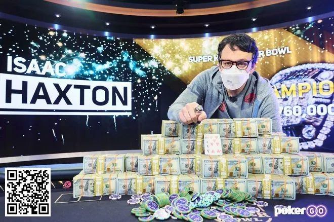 【小鱼Poker】Isaac Haxton 战胜&#8221;LuckyChewy&#8221;喜提超级碗第二冠以及$2,760,000奖金 Chidwick获得季军