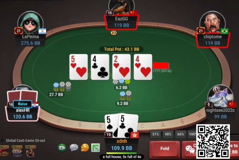 【小鱼Poker】牌局分析：尽量把主动权拿在自己手上