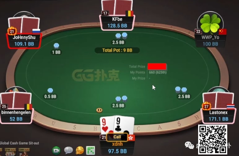 【小鱼Poker】牌局分析：你說超對碰上set算是倒霉，但親愛的那并不是cooler