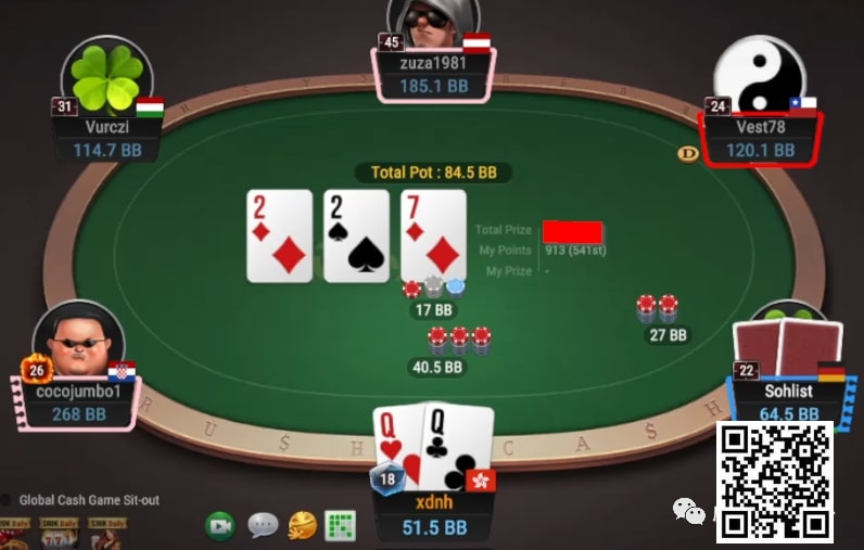 【小鱼Poker】牌局分析：set就set，不怕不怕不怕啦