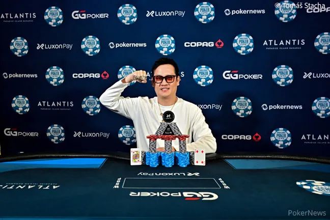 【小鱼Poker】简讯 | 陈东在WSOP天堂赛10,000美元豪客赛夺冠，赢得首条金手链