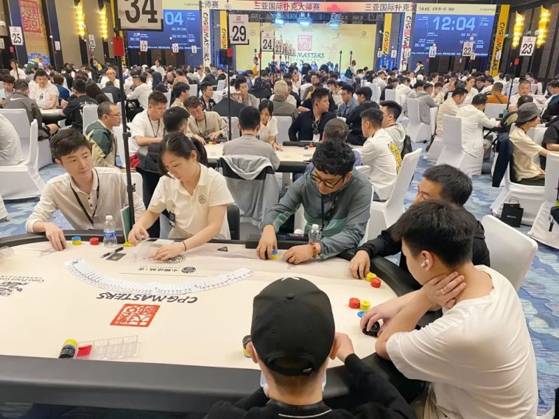 【小鱼Poker】2023CPG三亚大师赛主赛801人次参赛破往届记录！422人明日竞争奖励圈！叶泽场39.8万记分牌成B组CL！