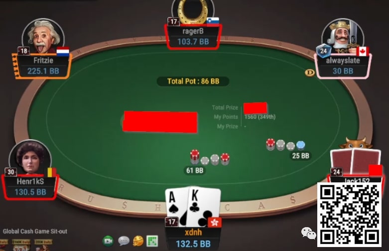 【小鱼Poker】牌局分析：5bet底池的经典对决