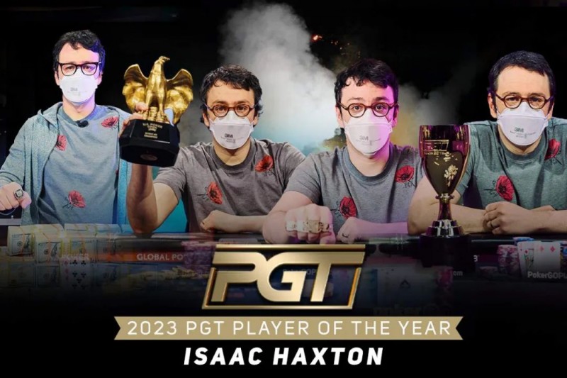 【小鱼Poker】简讯 | Isaac Haxton荣获2023年PGT年度最佳选手