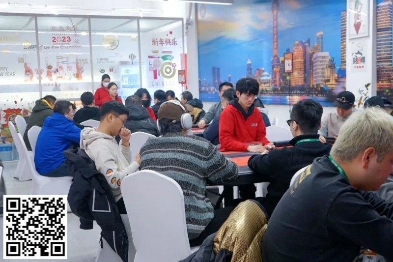 【小鱼Poker】上海杯SHPC®冬季赛 |主赛鸣锣开战！A组115人次参赛28人晋级，于佳口袋A连吃2人落袋22.3万记分登顶CL