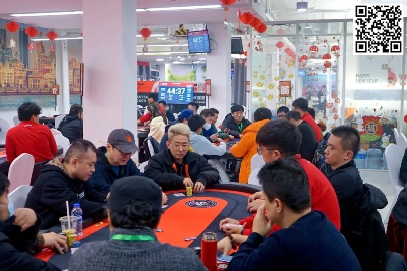 【小鱼Poker】上海杯SHPC®冬季赛 | 主赛502人次参赛110人晋级，季春辉38万记分领衔D组28人晋级