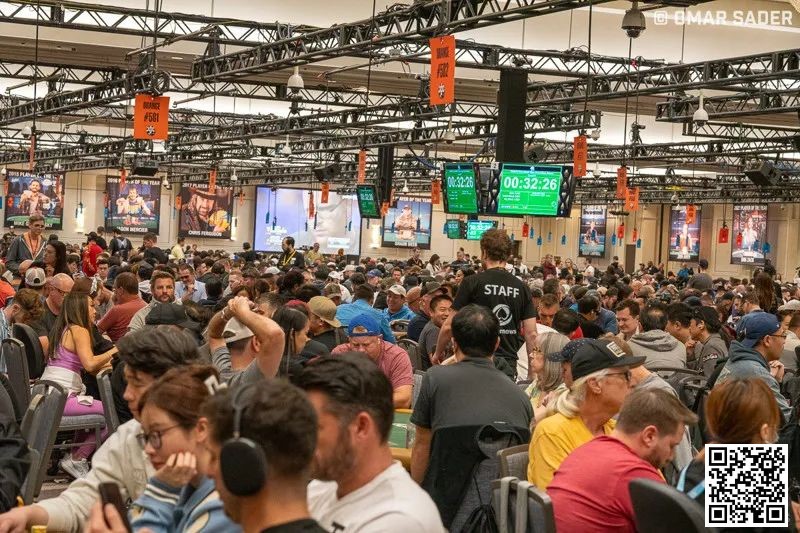 【小鱼Poker】2023WSOP主赛Day2abc结束 总报名人数有望突破10,000人