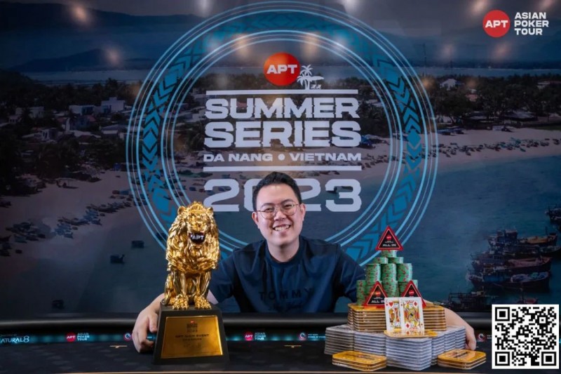 【小鱼Poker】APT越南丨新加坡 Shixiang Khoo 胜出APT历来最高奖池越南主赛事；冠军奖金 39亿越南盾（约119万人民币）