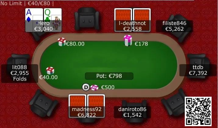 【小鱼Poker】玩法：开局35BB拿着A-Qo在大盲如何应对3-Bet