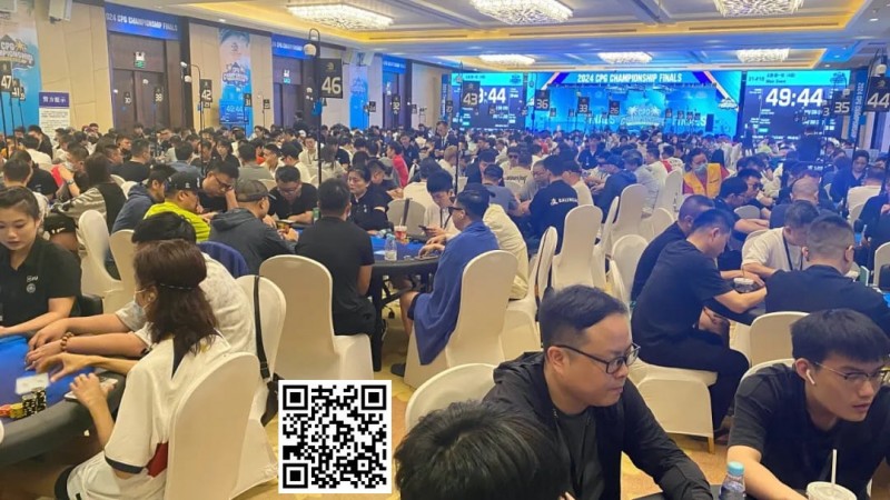 【小鱼Poker】CPG三亚总决赛主赛事A组1296人参赛火爆开场！张衍凯293500计分牌登顶CL携手466人晋级