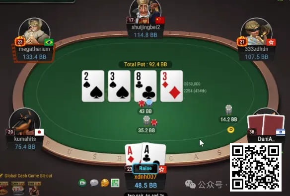 【小鱼Poker】牌局分析：惩罚block bet