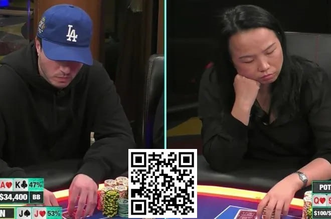 【小鱼Poker】面对18万底池长考11分钟，在扑克直播中这样做过分吗？