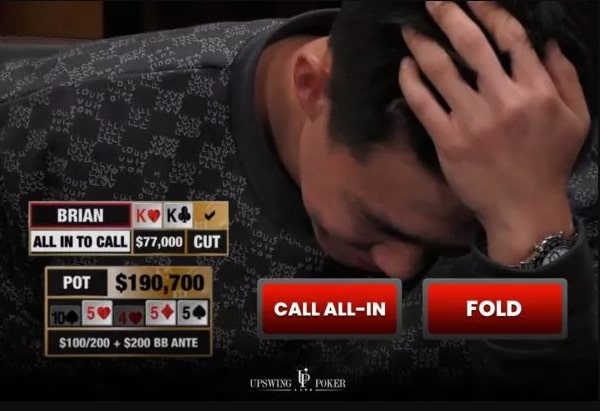 【小鱼Poker】牌局分析：太任性了！亿万富翁的疯狂诈唬