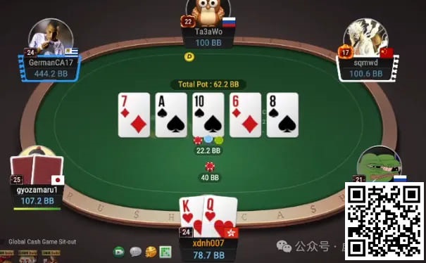 【小鱼Poker】牌局分析：2倍超池打盖绝大部分范围