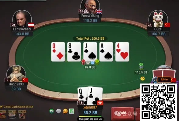 【小鱼Poker】牌局分析：虽说找不到什么bluff