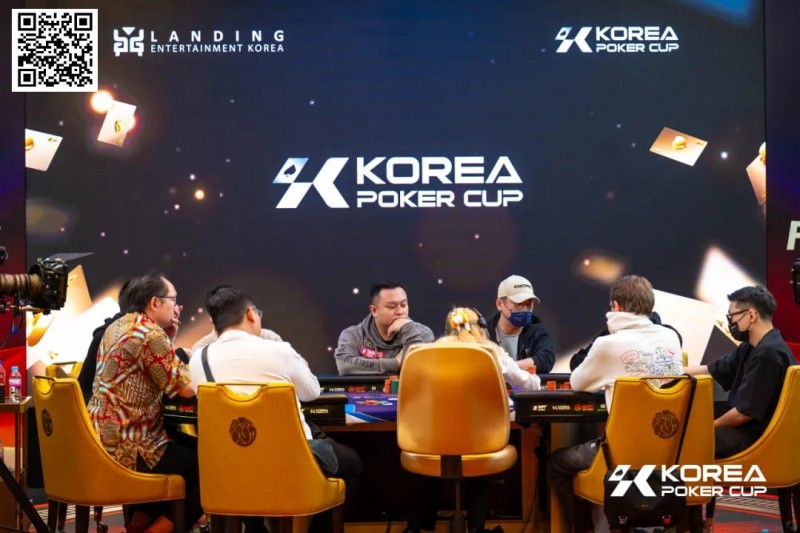 【小鱼Poker】济州扑克嘉年华｜KPC主赛八人决赛桌产生，中国台湾罗正彦领跑，首位KPC主赛冠军诞生在即