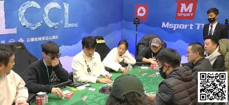 【小鱼Poker】CCL崇礼 | 陈佳丽唯一女将闯入决赛桌，王雁飞背靠背CL，387w领跑最后8人