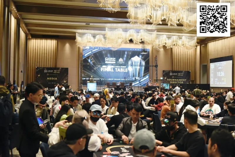 【小鱼Poker】USOP总决赛｜又一场破千赛事！迷你主赛事吸引1166人次爆火参赛！146人晋级明日争夺冠军奖杯！主赛事即将来临！