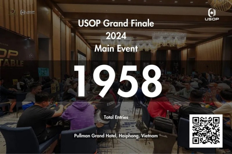 【小鱼Poker】USOP总决赛｜主赛事圆满结束！韩国选手Choi Hun Tae斩获冠军奖杯！加冕称王！中国选手包揽二三四名分走最大一块蛋糕！