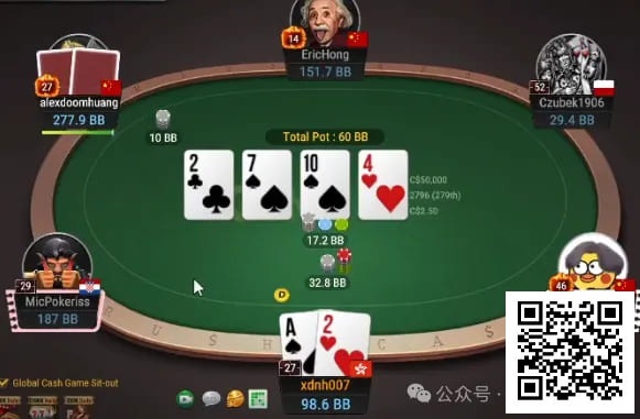 【小鱼Poker】牌局分析：你不想跟我打光，我就要跟你打光