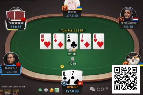 【小鱼Poker】牌局分析：薄价值打重注