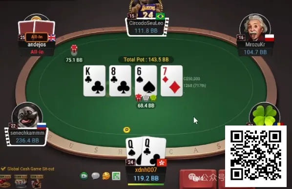 【小鱼Poker】牌局分析：有K就送