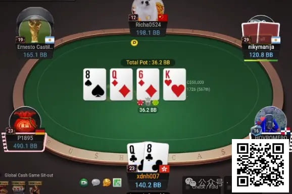 【小鱼Poker】牌局分析：拿不到3枪价值就让你买花