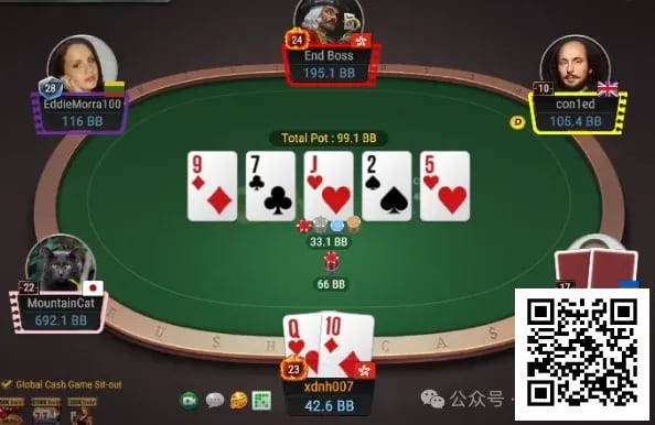 【小鱼Poker】牌局分析：借着坚果优势抡2倍超池