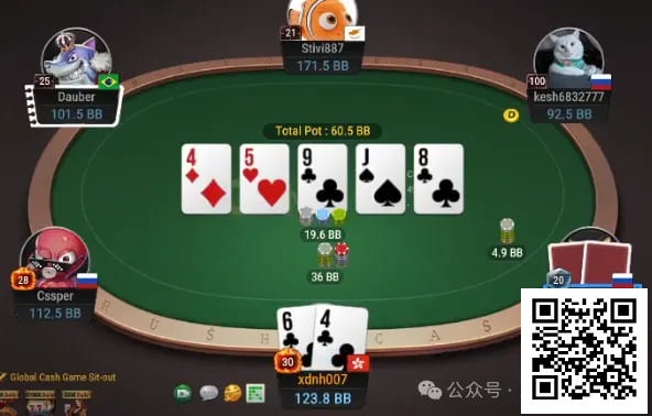 【小鱼Poker】牌局分析：Bluff应该再大点