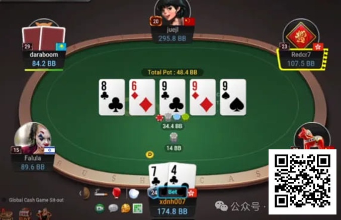 【小鱼Poker】牌局分析：我只想打掉你的JT