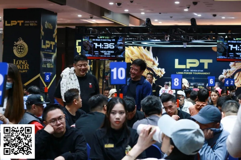 【小鱼Poker】2025LPT第三日 | 碧海晴空映战局，主赛事第一轮B组战罢，黄家伟领衔22人晋级！