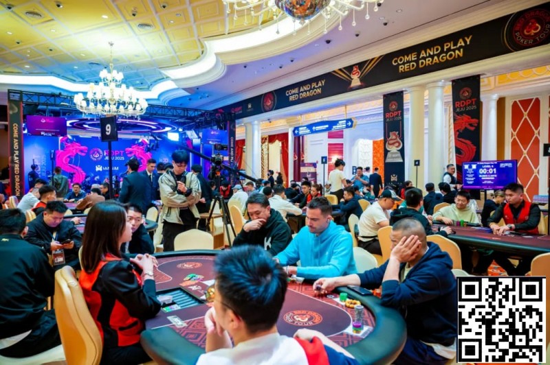 【小鱼Poker】2025红龙杯济州｜迎战五一黄金周！青龙赛A组117人次参赛18人晋级，选手Tang Hui最后时刻揽下58.7万计分牌成就CL