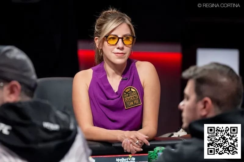 【小鱼Poker】扑克女王“硬刚”超池下注，用第二大对子完美抓诈