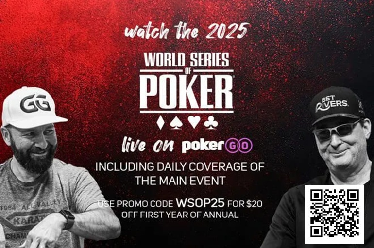 【小鱼Poker】简讯 | 2025年WSOP直播安排公布