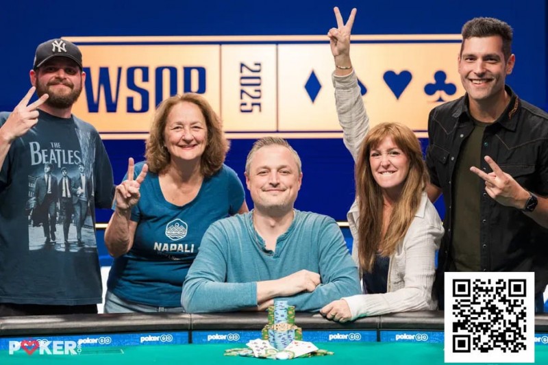 【小鱼Poker】10000美元奥马哈获得亚军，丹牛错失第八条WSOP金手链
