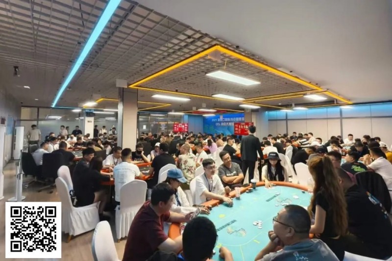 【小鱼Poker】张家口国际扑克联赛开幕赛｜主赛B组再创新高383人参赛 北京选手高福宇领衔46人晋级